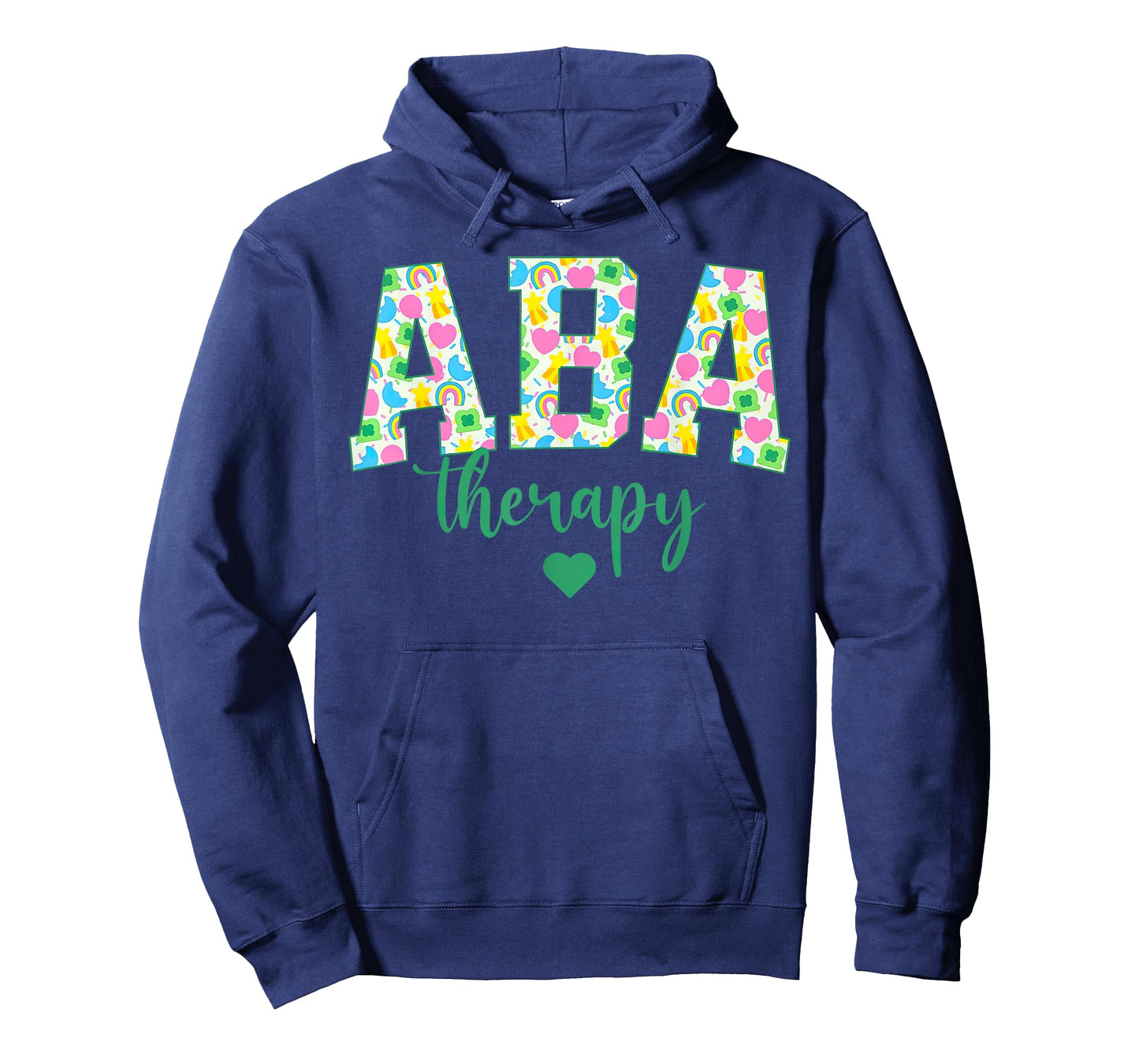 ABA Therapy Lucky Shamrock St Patrick RBT Behavior Therapist T-Shirt