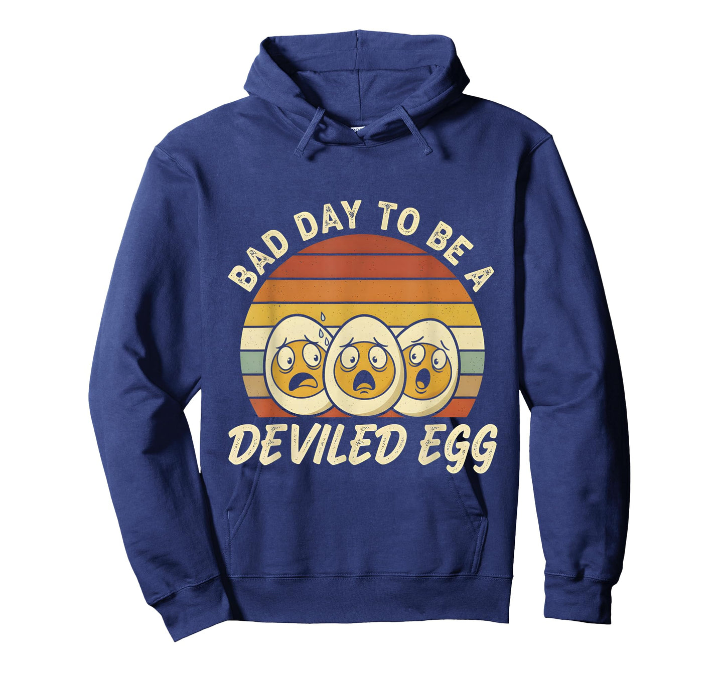 Retro Funny Thanksgiving Bad Day to Be a Deviled Egg T-Shirt