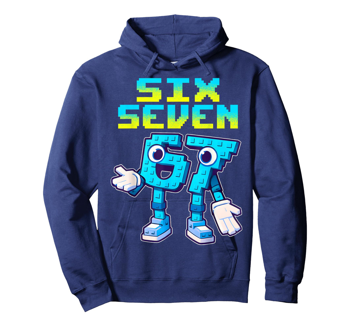 67 Six Seven 6-7 - Funny Italian Brainrot Kids Gaming Meme T-Shirt
