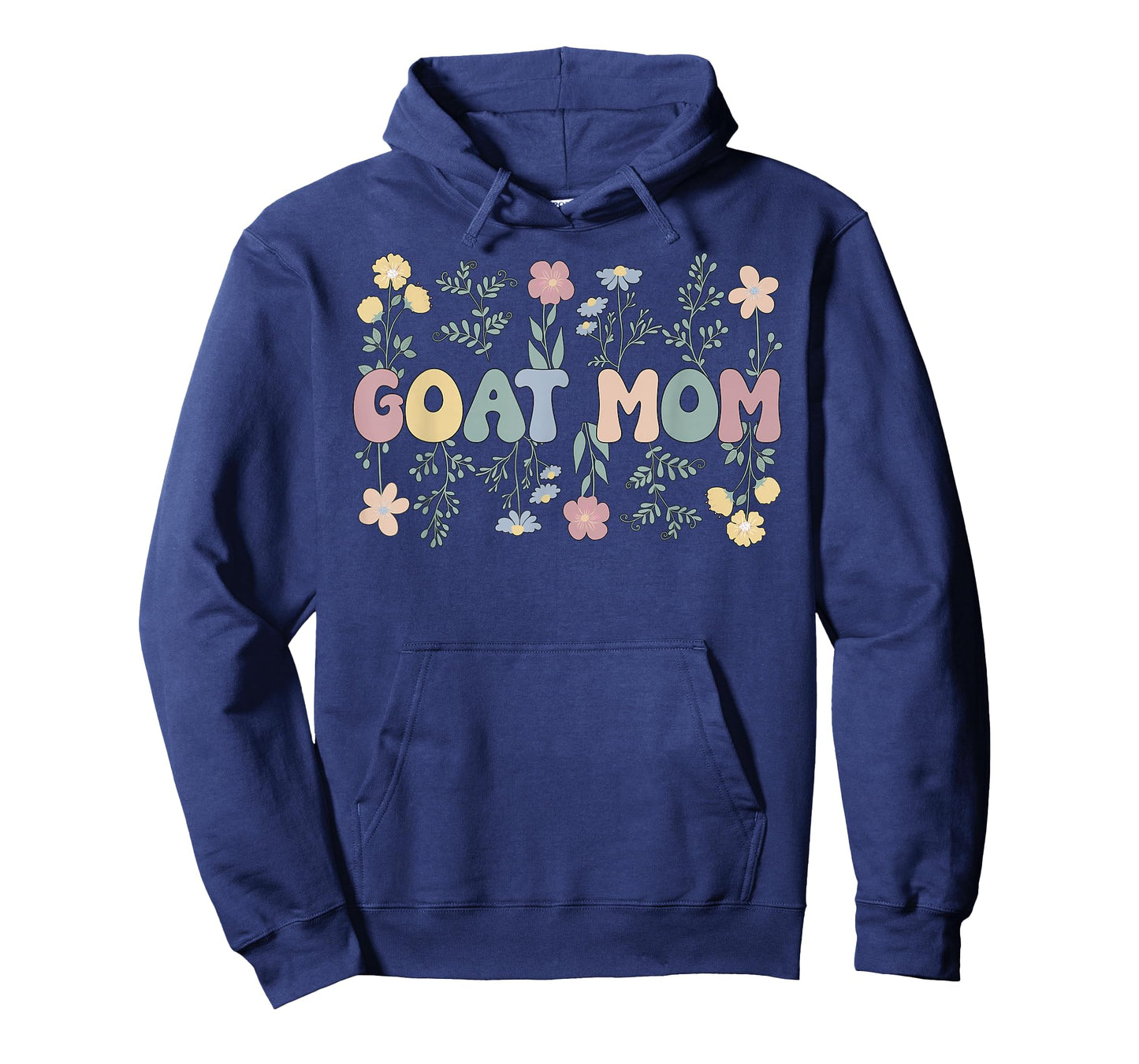 Goat Mom Flowers Goat Mama Goat Farmer Goat Owner Goat Momma T-Shirt