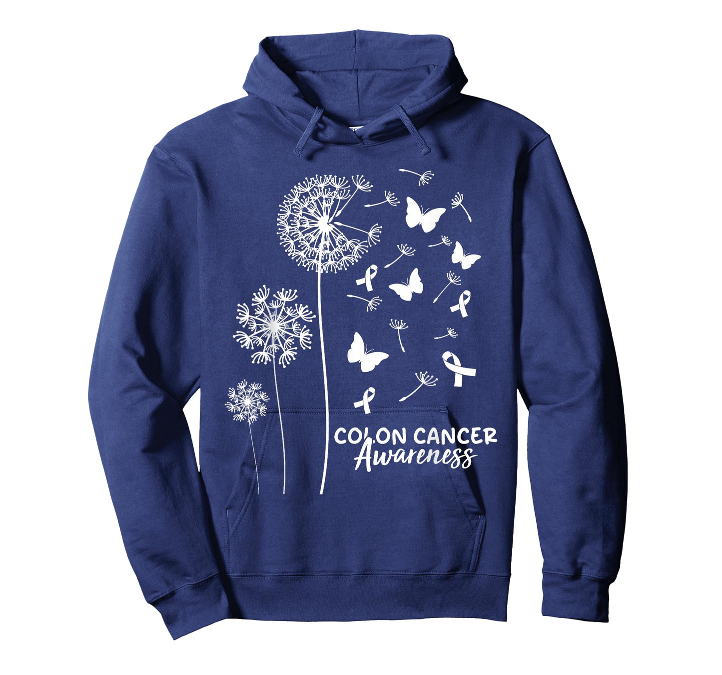 Colorectal Colon Cancer Awareness Colonoscopy Blue Ribbon T-Shirt