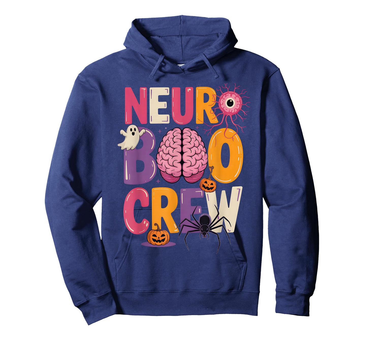 Neuro Boo Crew Halloween Anatomical Brain Anatomy Neurology T-Shirt