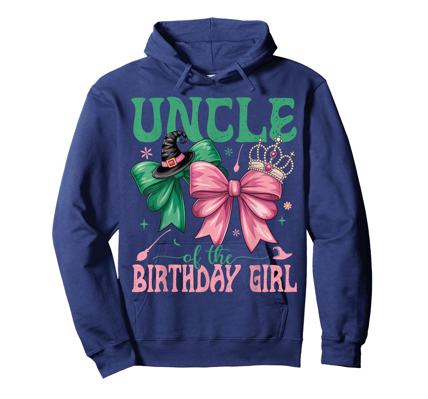 Uncle of The Birthday Girl Matching Witch Family Bday Part T-Shirt