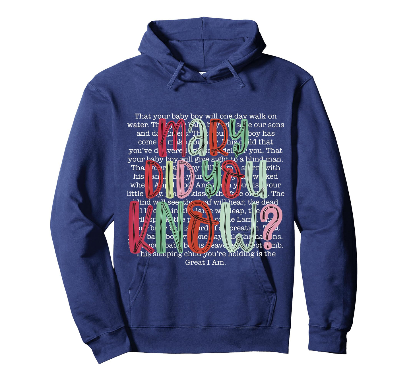 Mary Did You Know Christian Christmas Jesus Faith Men Women T-Shirt