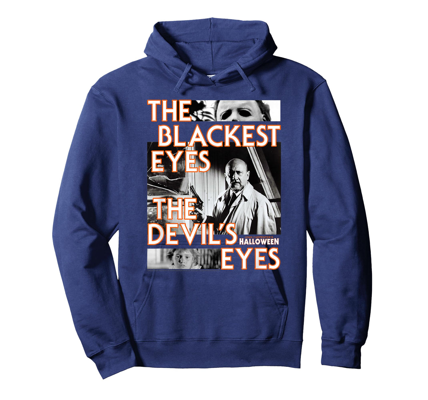 Halloween Dr. Loomis The Devil's Eyes Collage Horror Movie T-Shirt