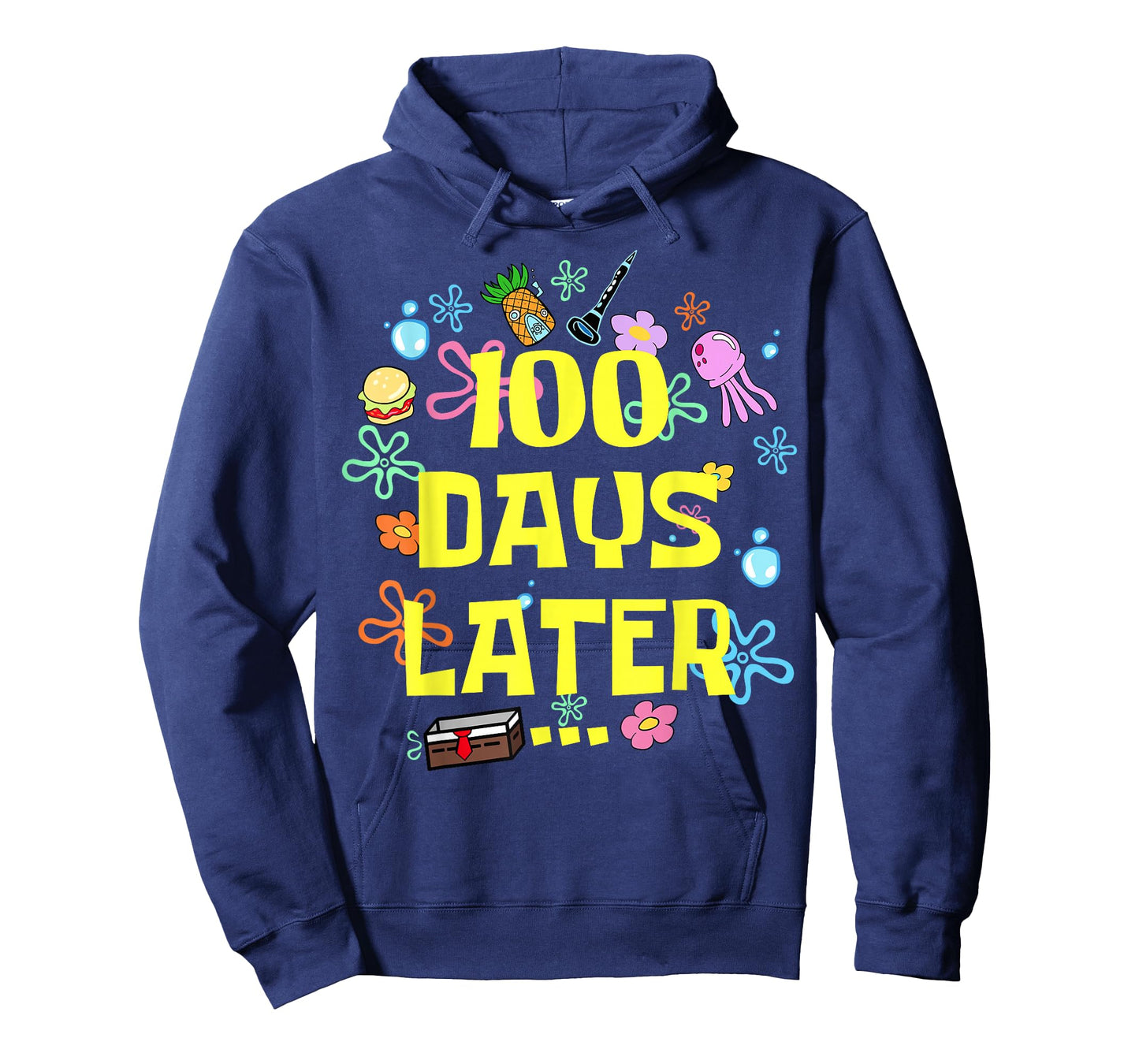One Hundred 100 Days Later Funny 100th Day of School Meme T-Shirt