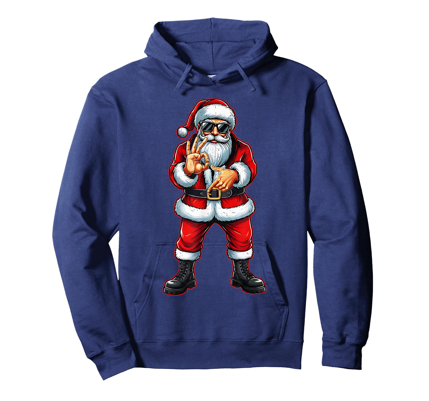 Funny Six Seven 6 7 Meme 67 Santa Christmas Men Boys Teen T-Shirt