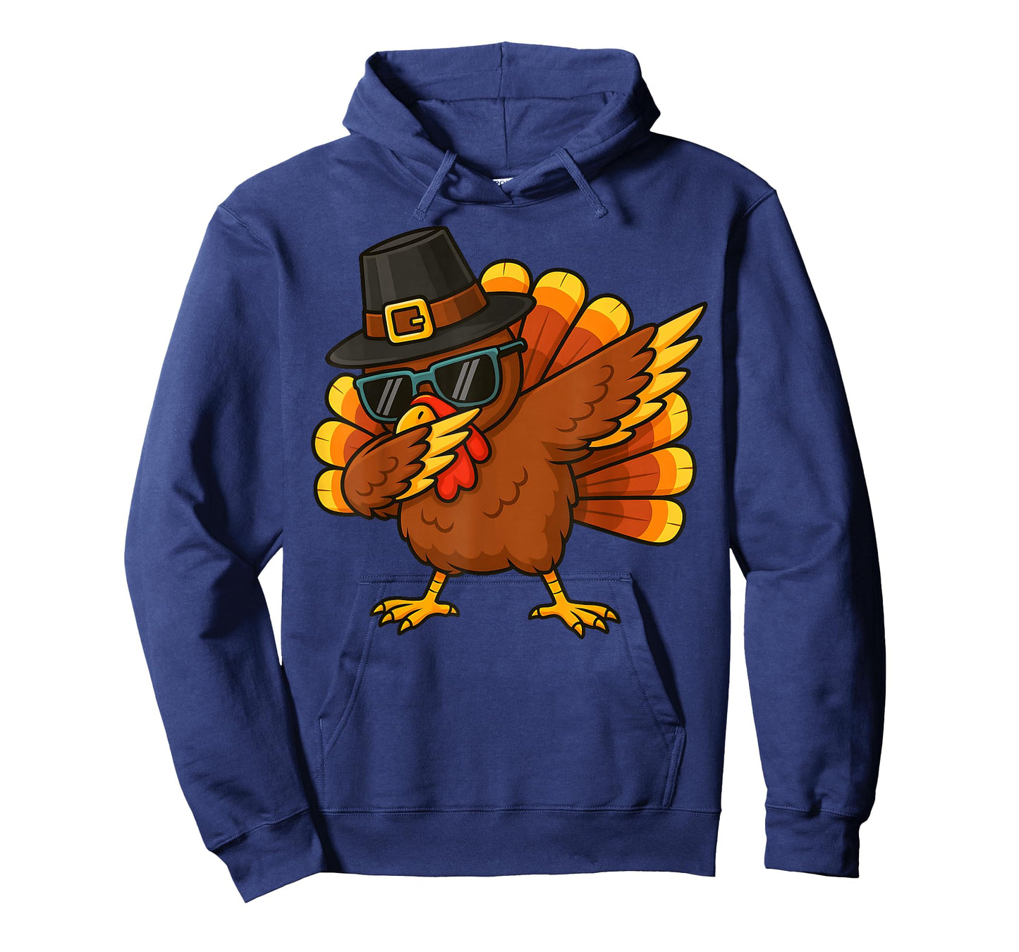 Thanksgiving Day Pilgrim Funny Dab Dabbing Turkey Boys Men T-Shirt