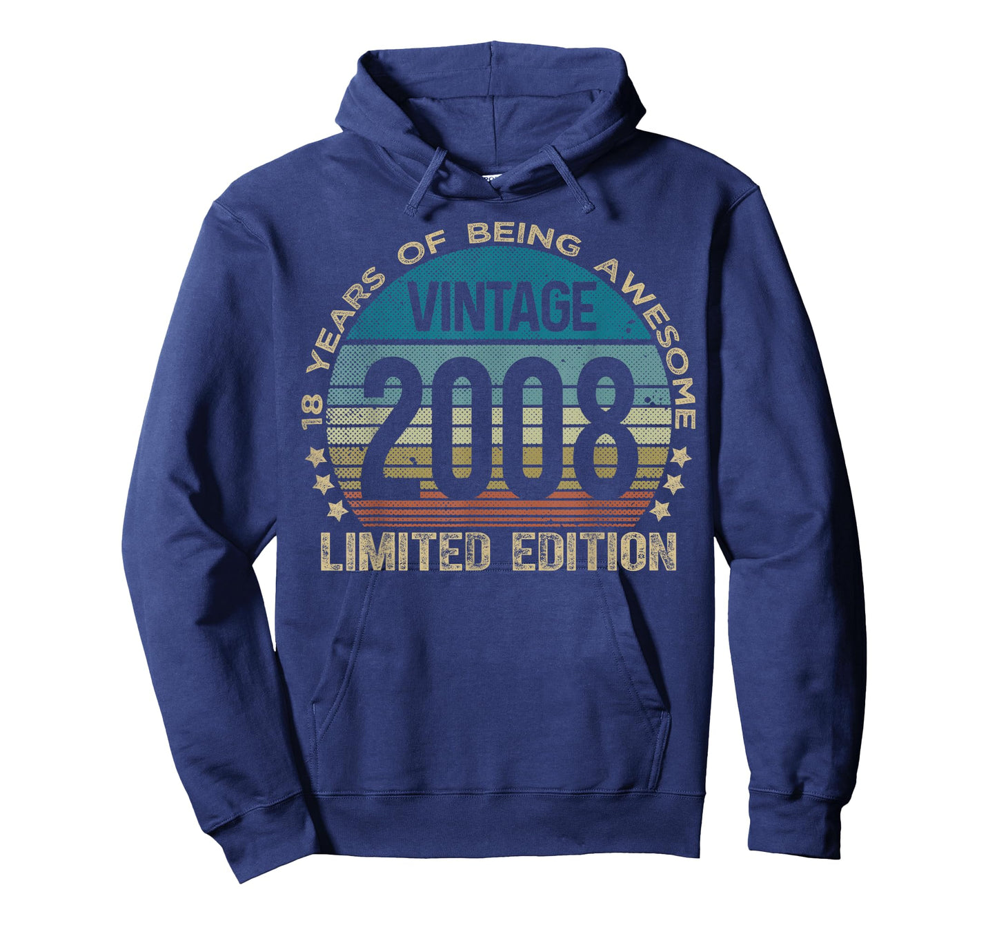 18 Year Old Gifts Vintage 2008 Limited Edition 18th Birthday T-Shirt