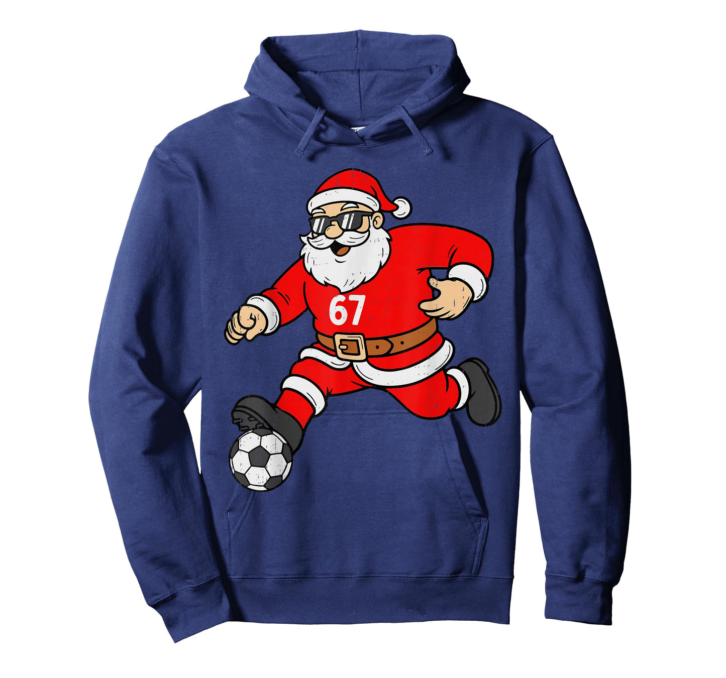 67 Soccer Santa Six Seven Meme Christmas Sport Men Boy Kid T-Shirt