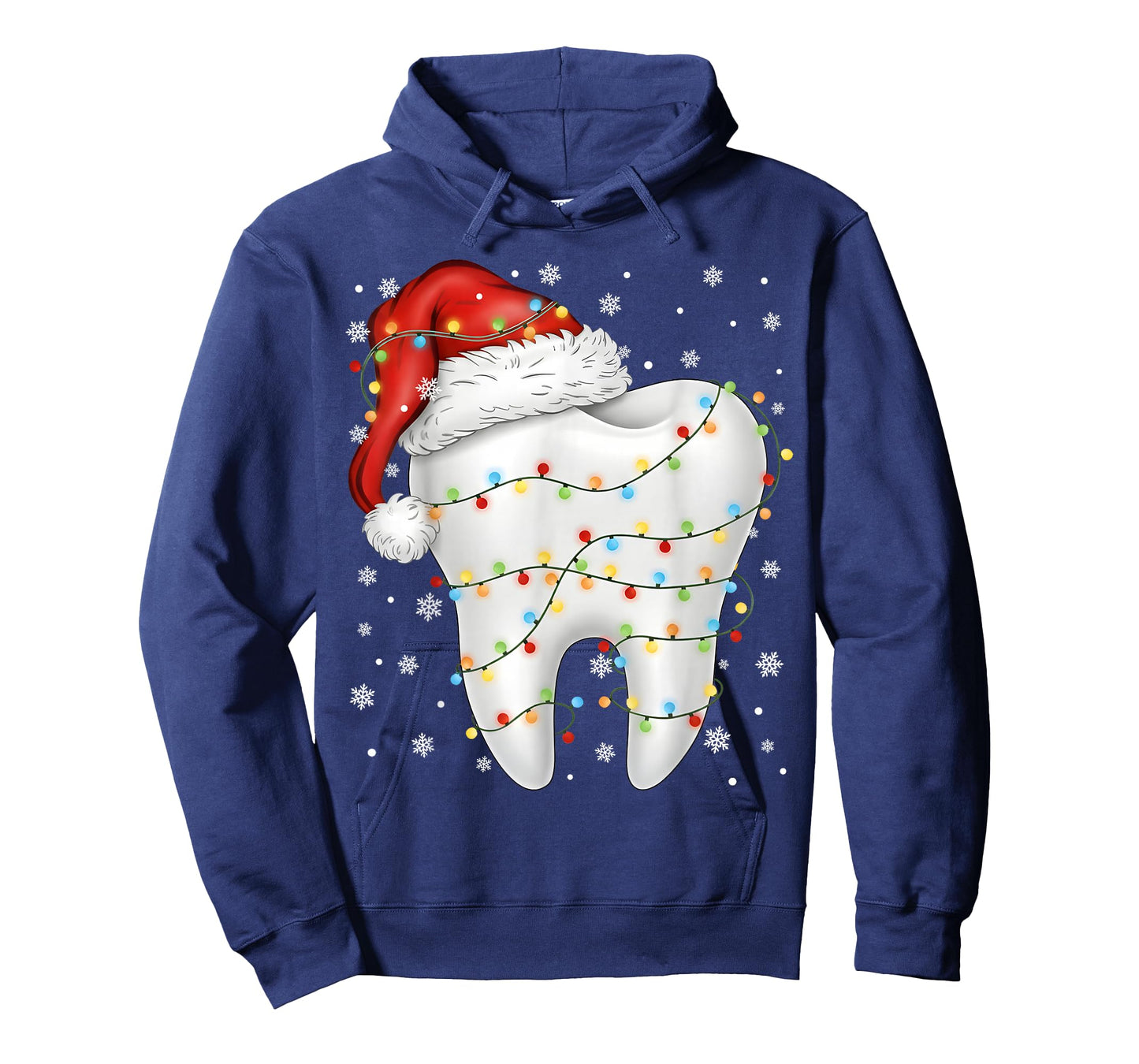 Funny Dental Tooth Pjs Pajamas Christmas Xmas Men Women T-Shirt