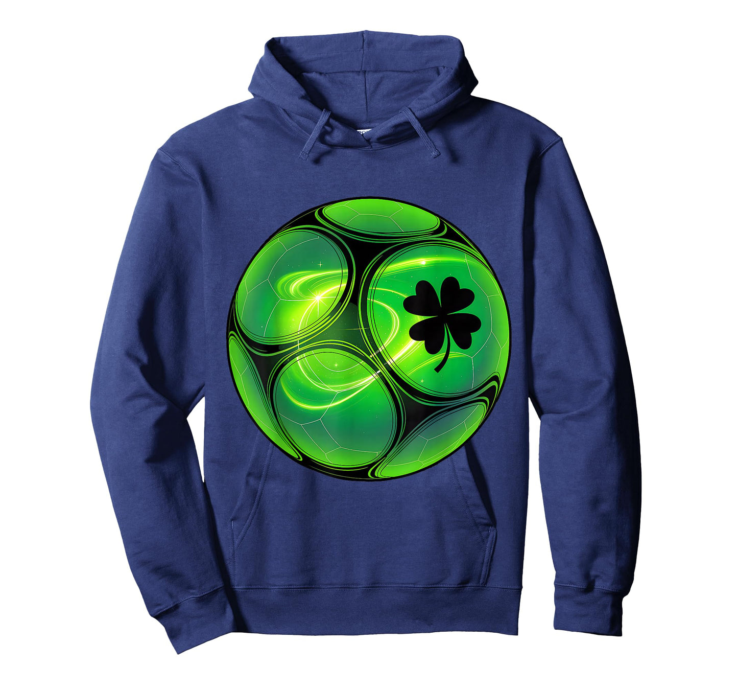 Soccer Shamrock Lucky Clover Irish St Patrick's Day Boys T-Shirt