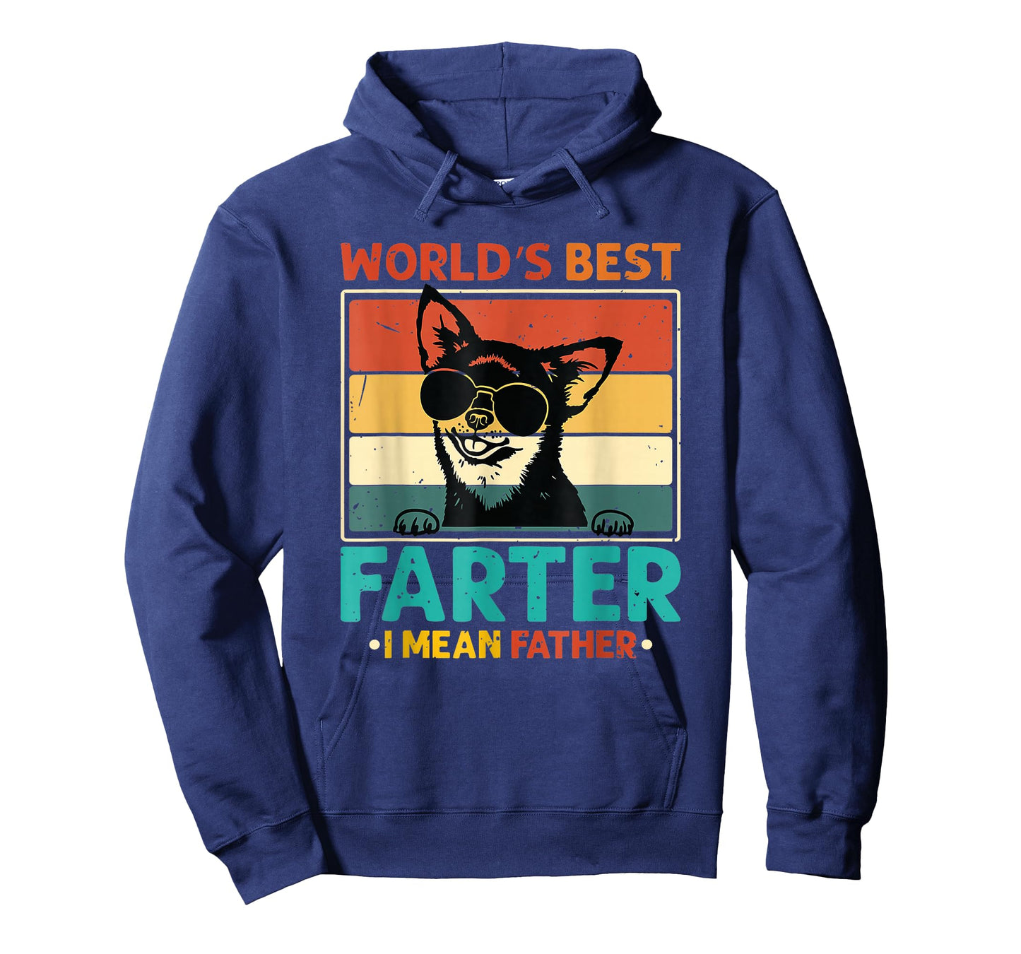 Worlds Best Farter I Mean Father Best Dad Ever Cool Dog T-Shirt