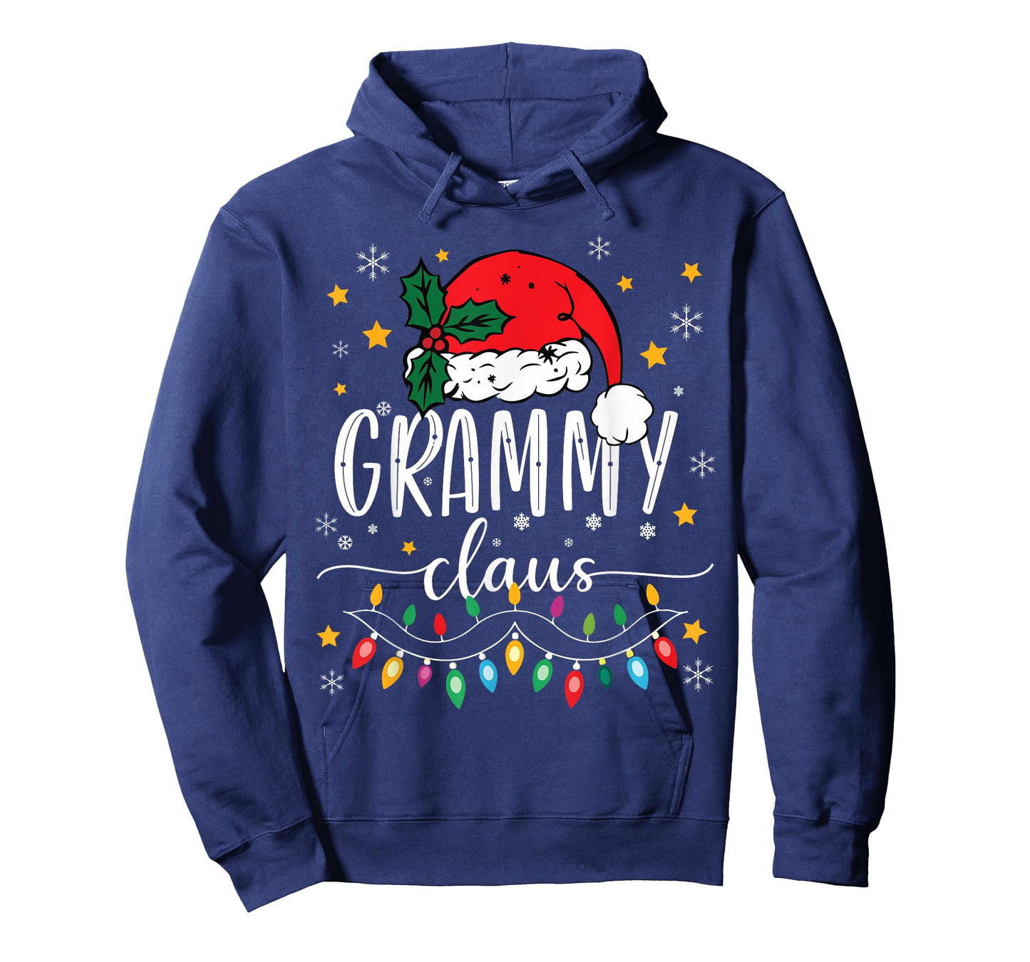 Grammy Claus Xmas Santa Funny Christmas Matching Family T-Shirt