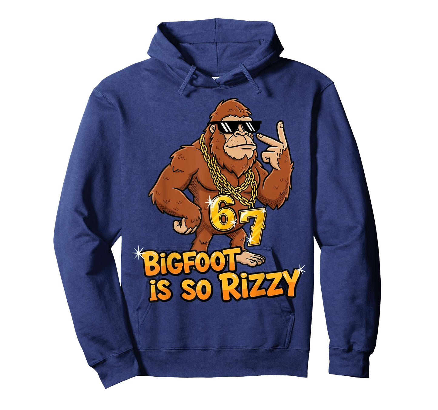 Funny Bigfoot is So Rizzy Meme 67 T-Shirt