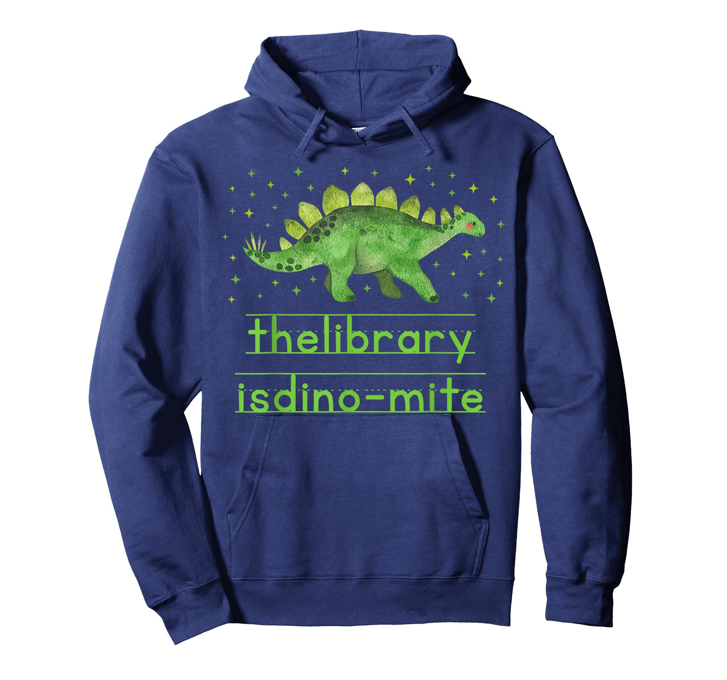 The Library is Dino-mite Dinosaur School Librarian Bookworm T-Shirt