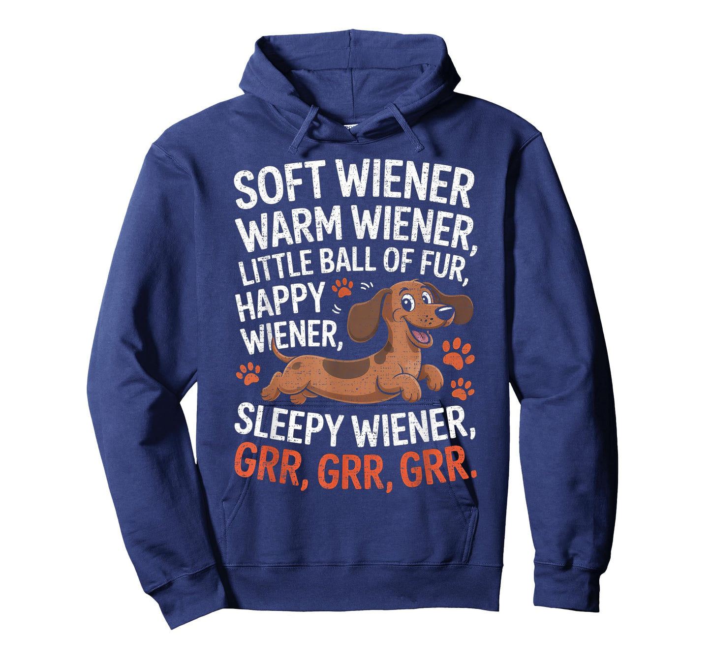 Little Ball of Fur Soft Warm Wiener Dog Cute Dachshund T-Shirt