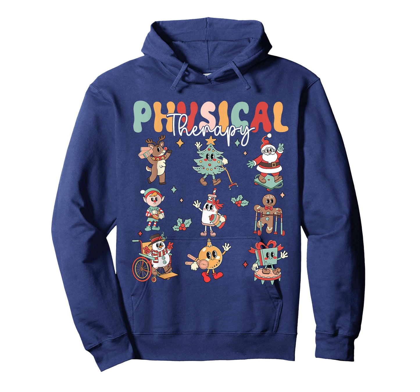 Gingerbread Physical Therapy Pt Physical Therapist Christmas T-Shirt
