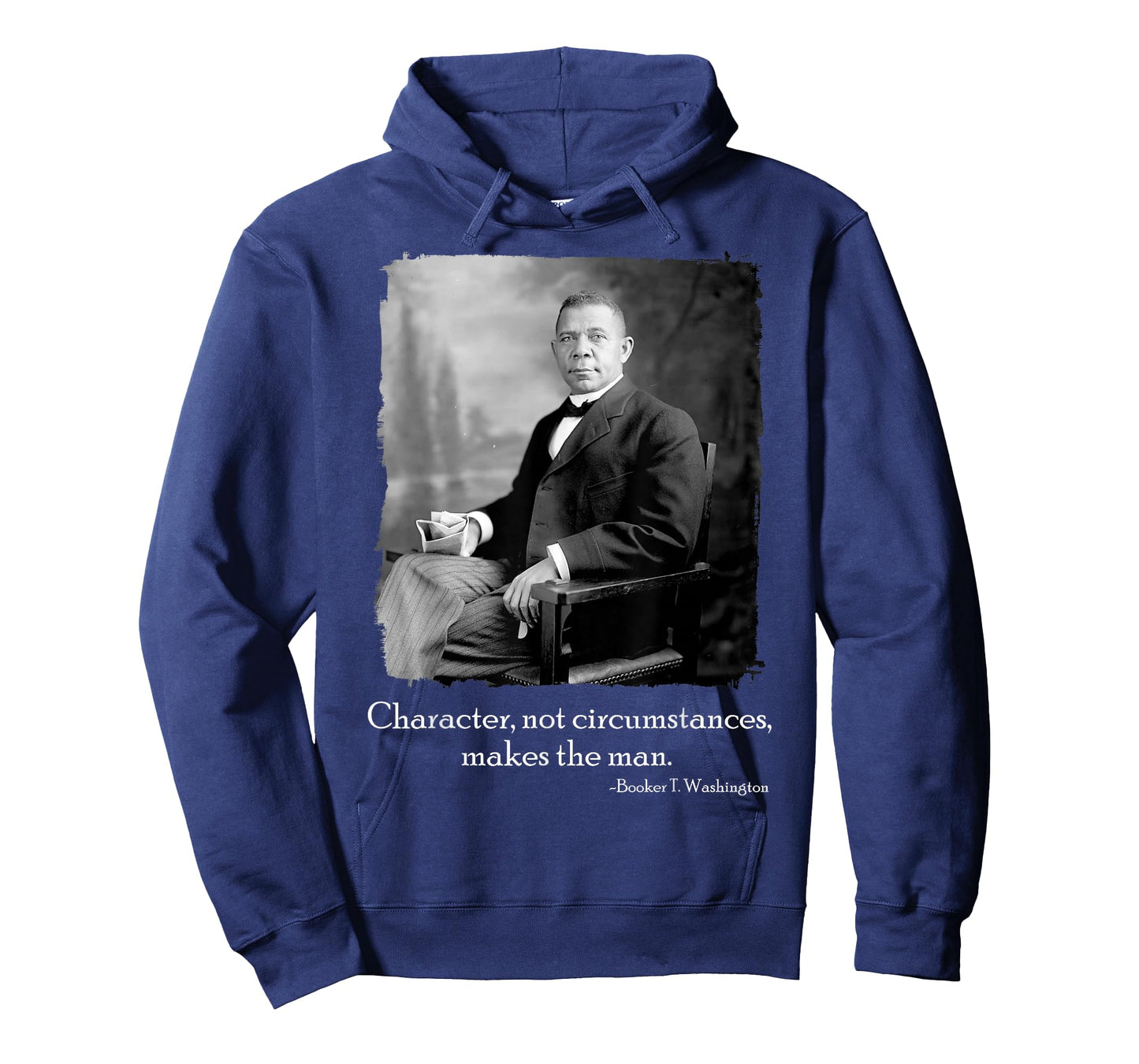 Booker Taliaferro Washington Quote on Character Make The Man T-Shirt