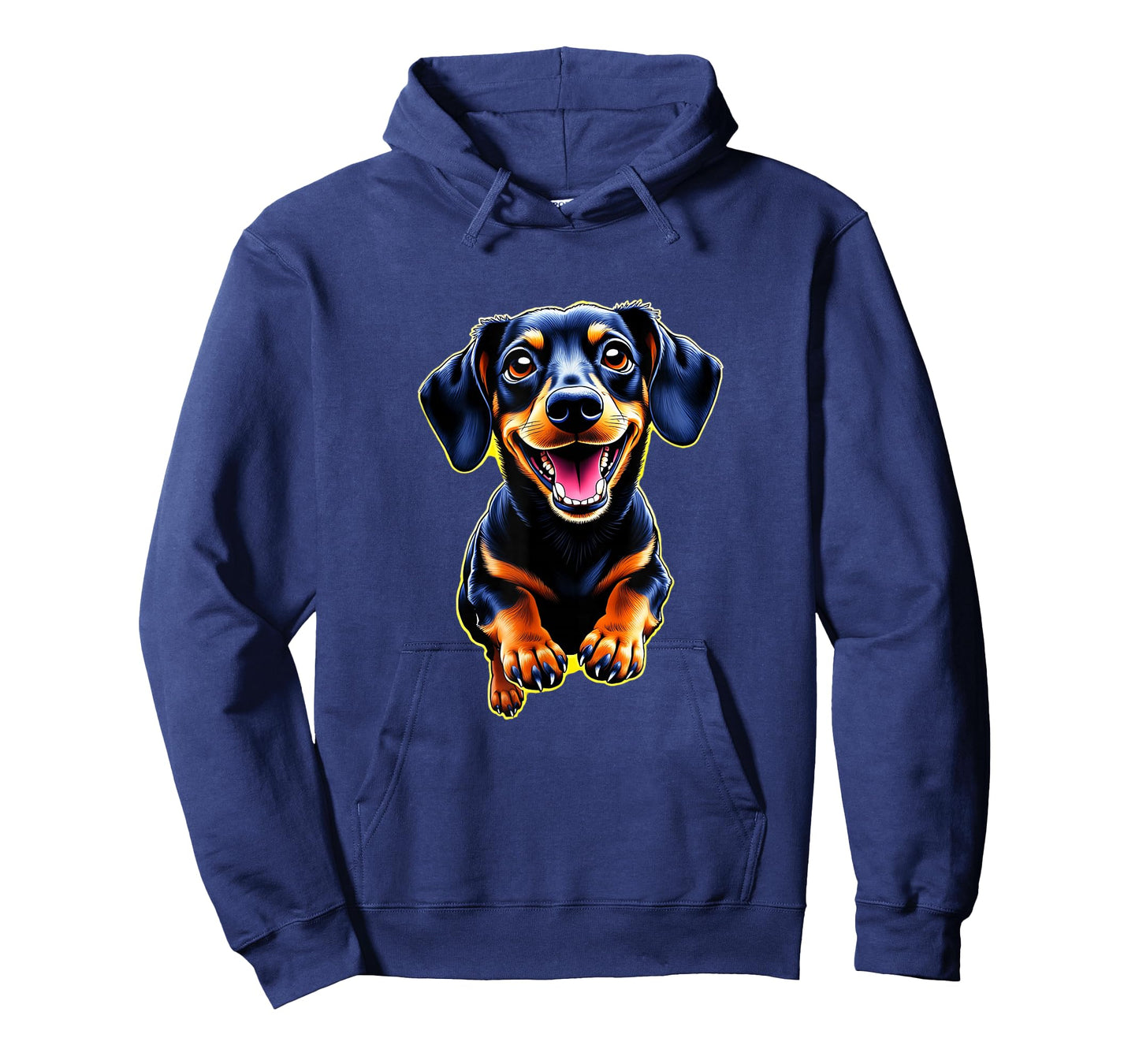 Dachshund Dog Lovers Playing Design Cute Funny Dachshund T-Shirt