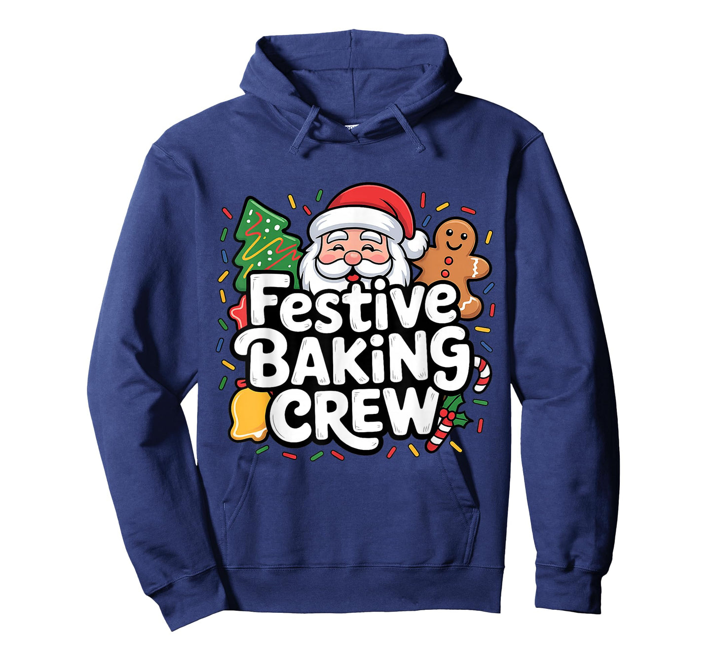 Festive Baking Crew Soft Palette Holiday Family Christmas T-Shirt