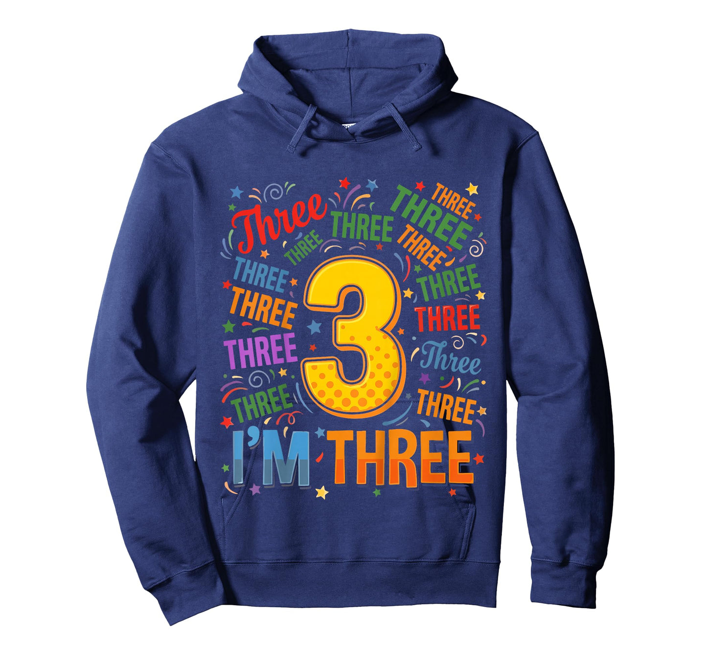 Kids 3rd Birthday Shirt Boy 3yr Three 3 Year Old Girl Toddler Kid T-Shirt