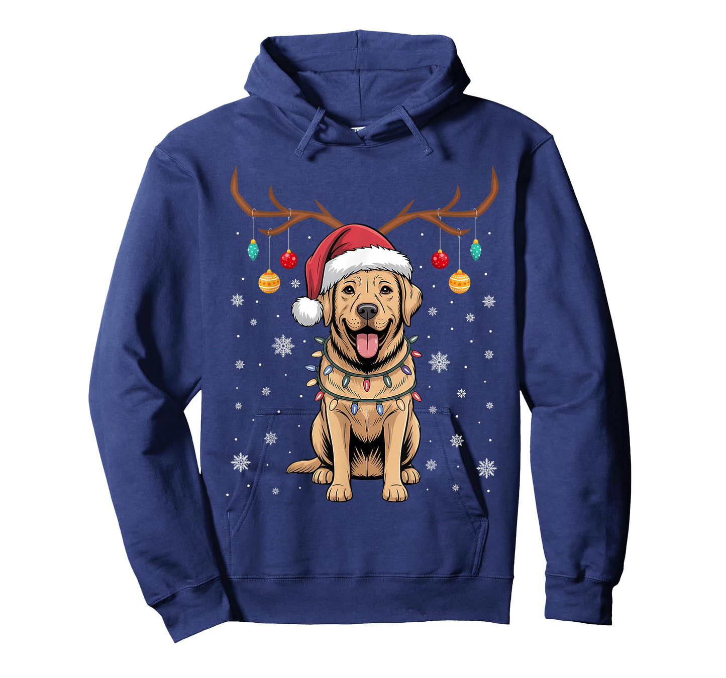 Labrador Dog Christmas Socks Funny Xmas Pajama Dog Lovers T-Shirt
