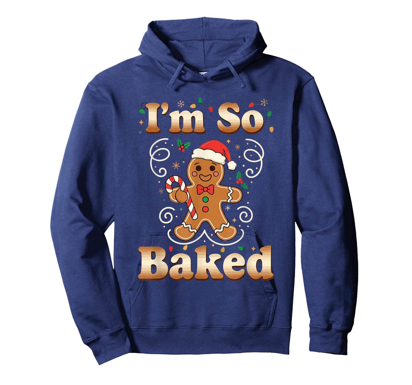 I'm So Baked Gingerbread Man Christmas Funny Cookie Baking T-Shirt