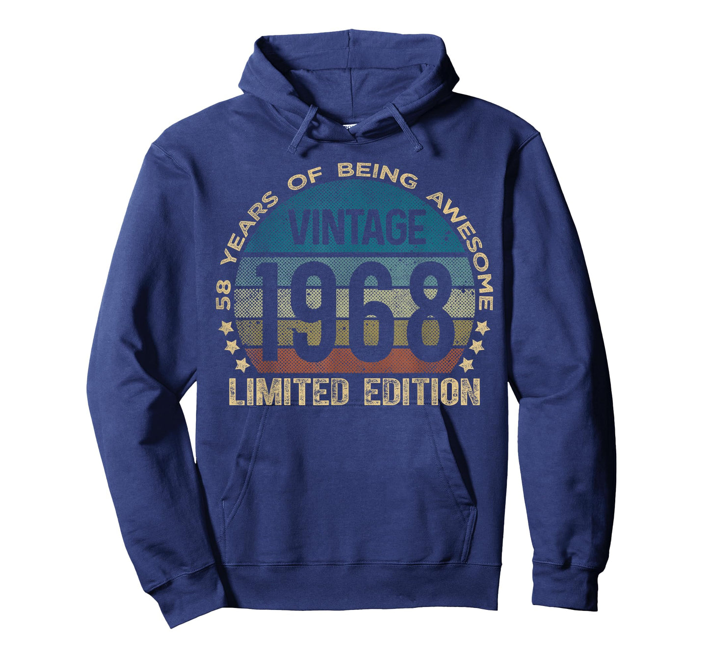 58 Year Old Gifts Vintage 1968 Limited Edition 58th Birthday T-Shirt