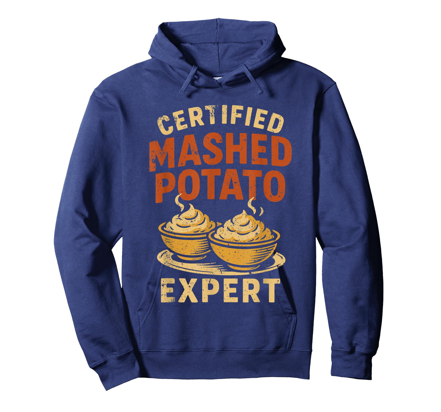 Funny Certified Mashed Potato Expert for Sweet Potato Lovers T-Shirt