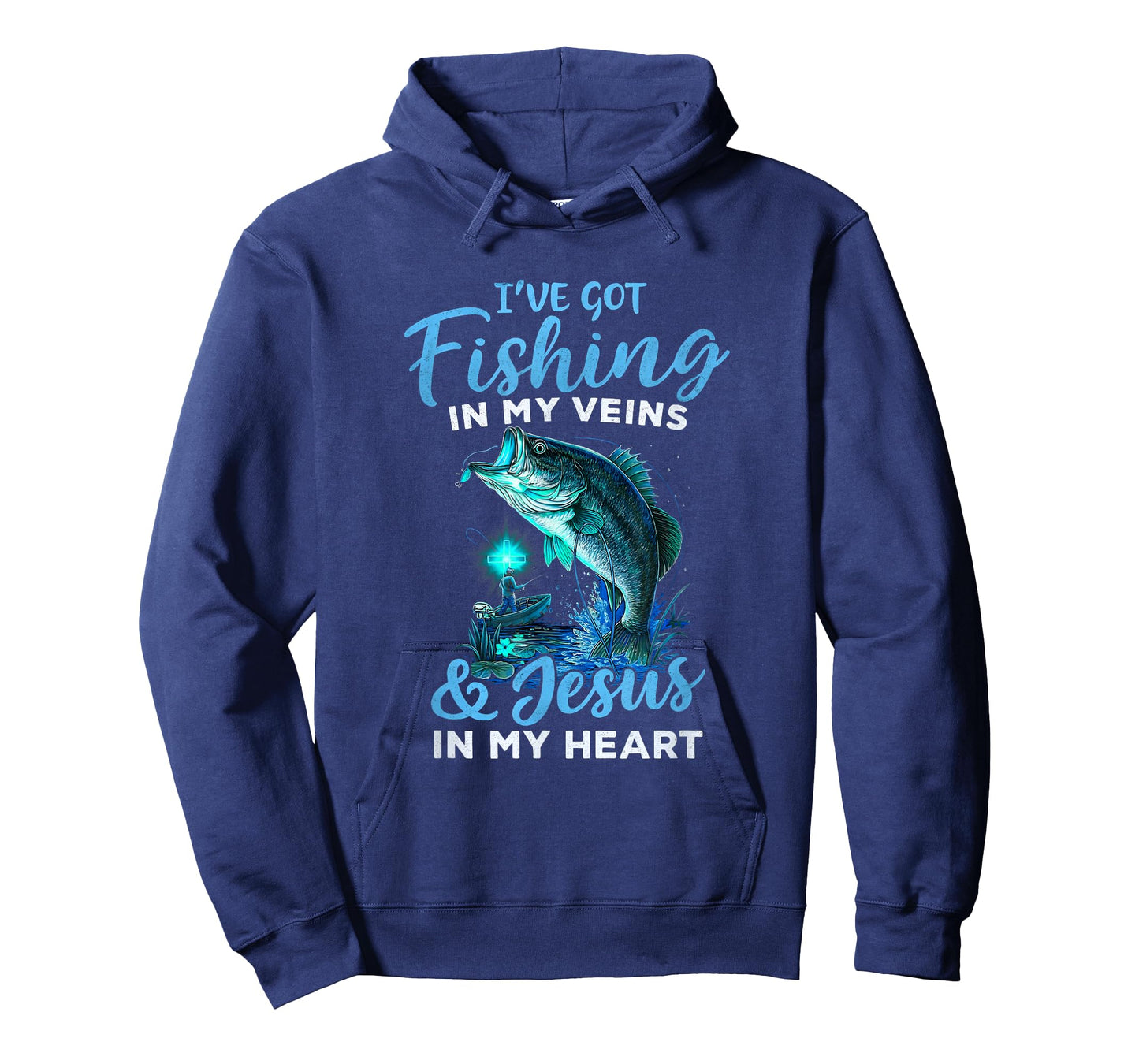 I've Got Fishing in My Veins & Jesus in My Heart T-Shirt