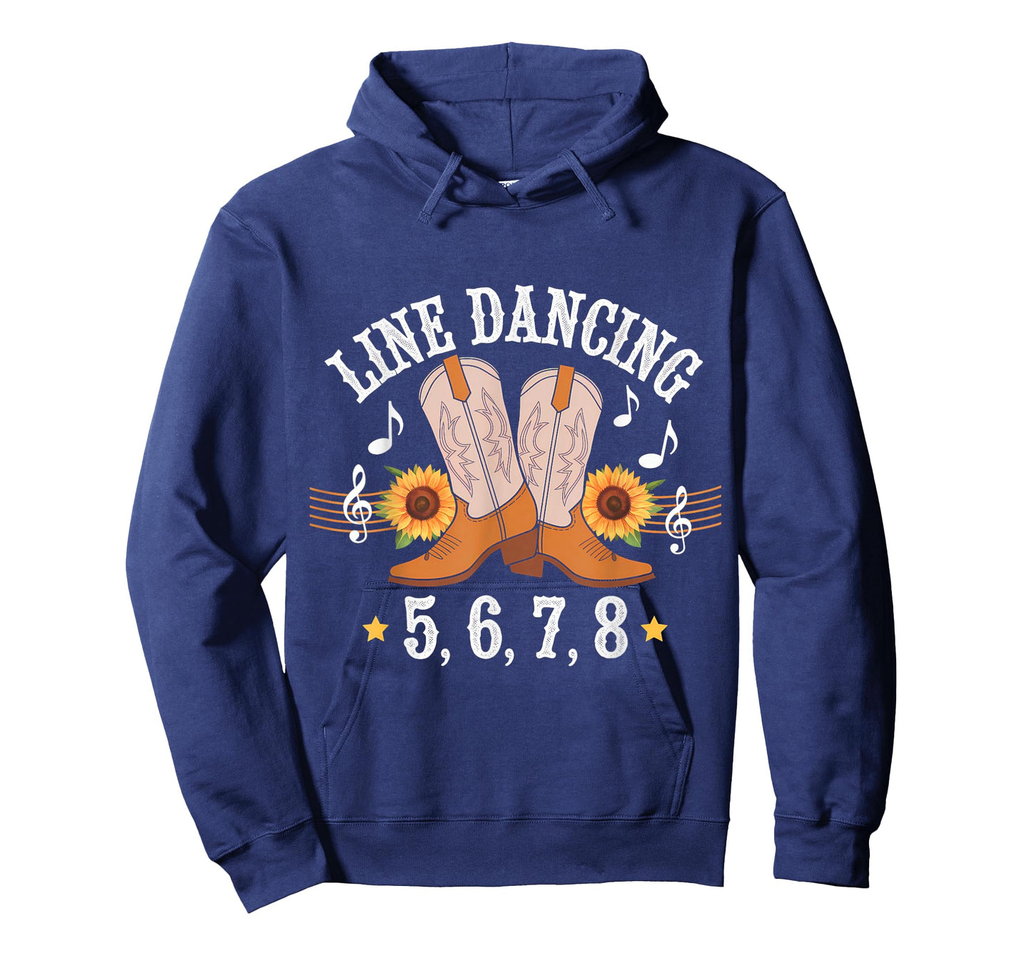 Line Dancing 5,6,7,8 Western Music Country Line Dance T-Shirt