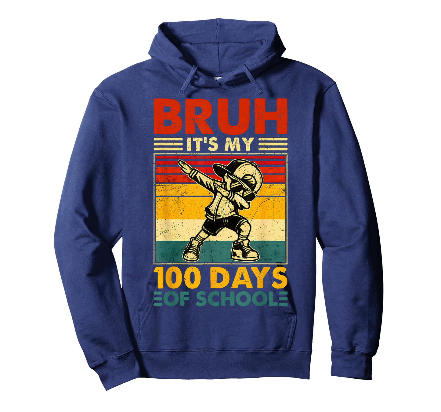 Bruh It's My 100th Day of School Boys | 100 Days of School T-Shirt