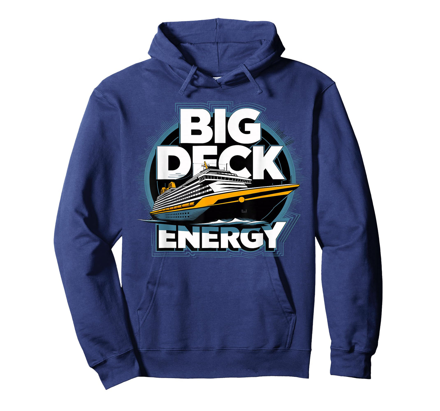 Big Deck Energy Cruise Ship Vacation T-Shirt