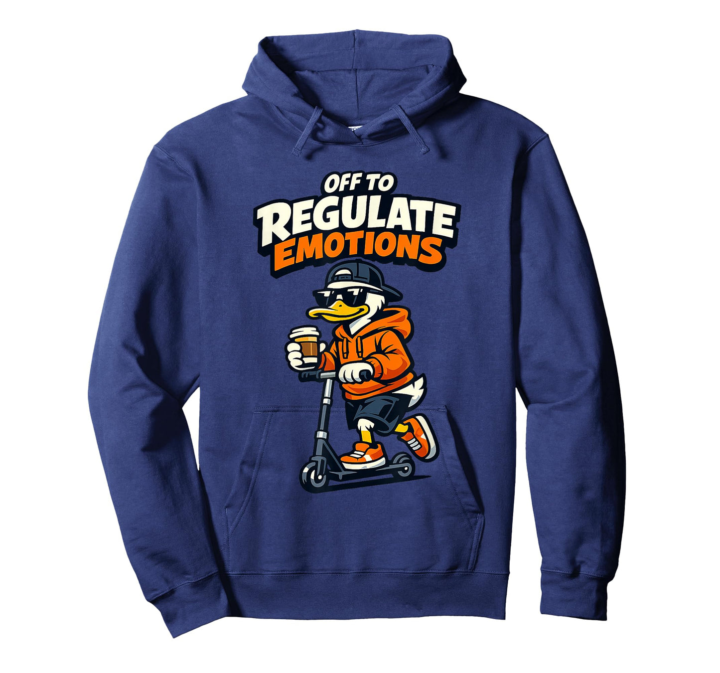 Off to Regulate Emotions Funny Goose Mental Health Counselor T-Shirt