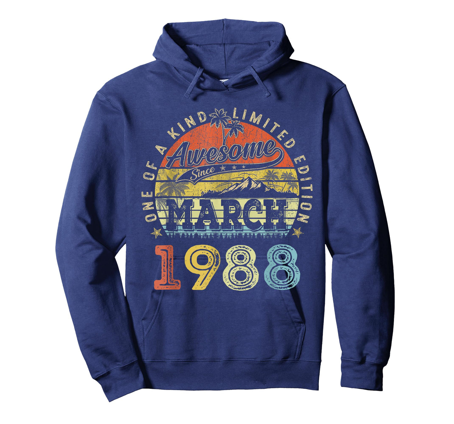 38 Limited Edition 1988 One of a Kind March 38th Birthday T-Shirt