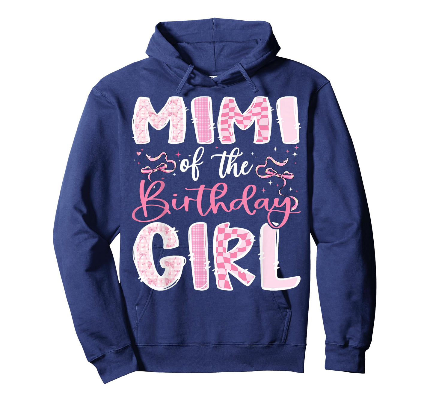 Mimi of The Birthday Girl Pink Coquette Bow Family T-Shirt
