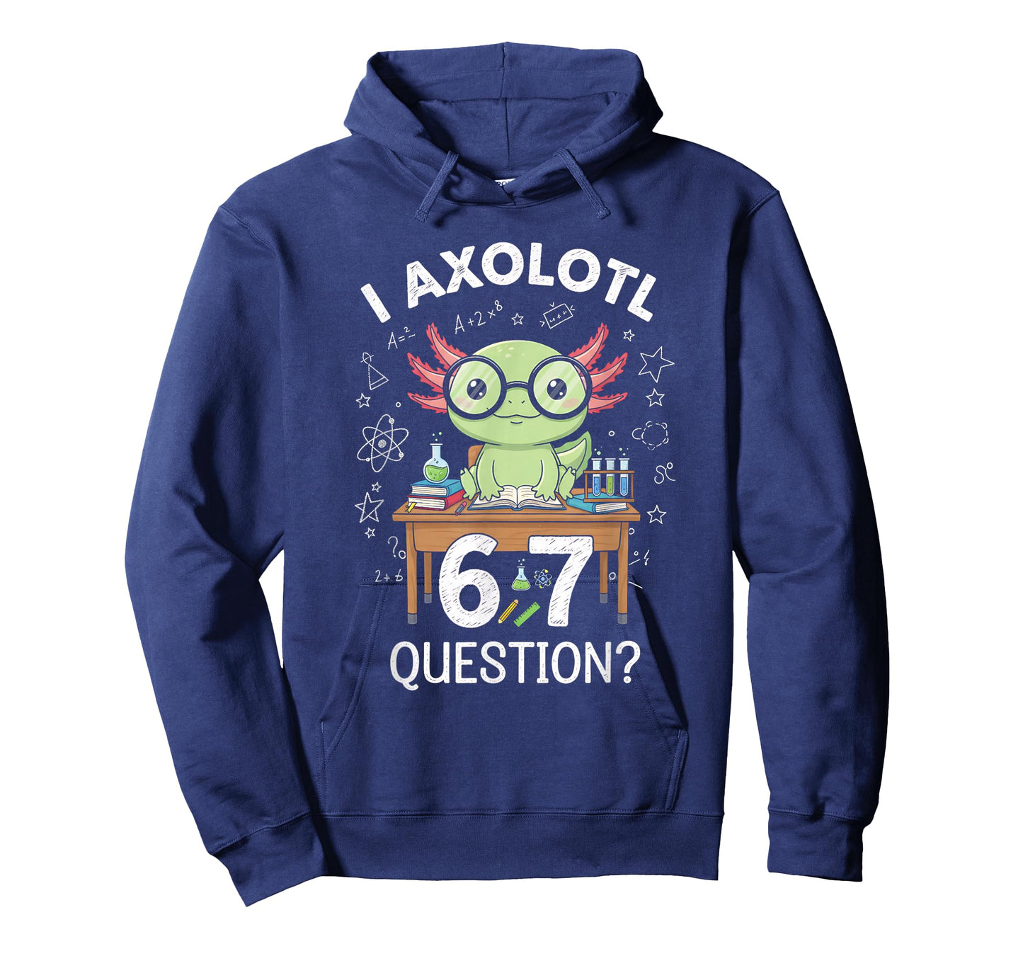 Funny I Axolotl 67 Questions Science Axolotl Boys Girls Kids T-Shirt