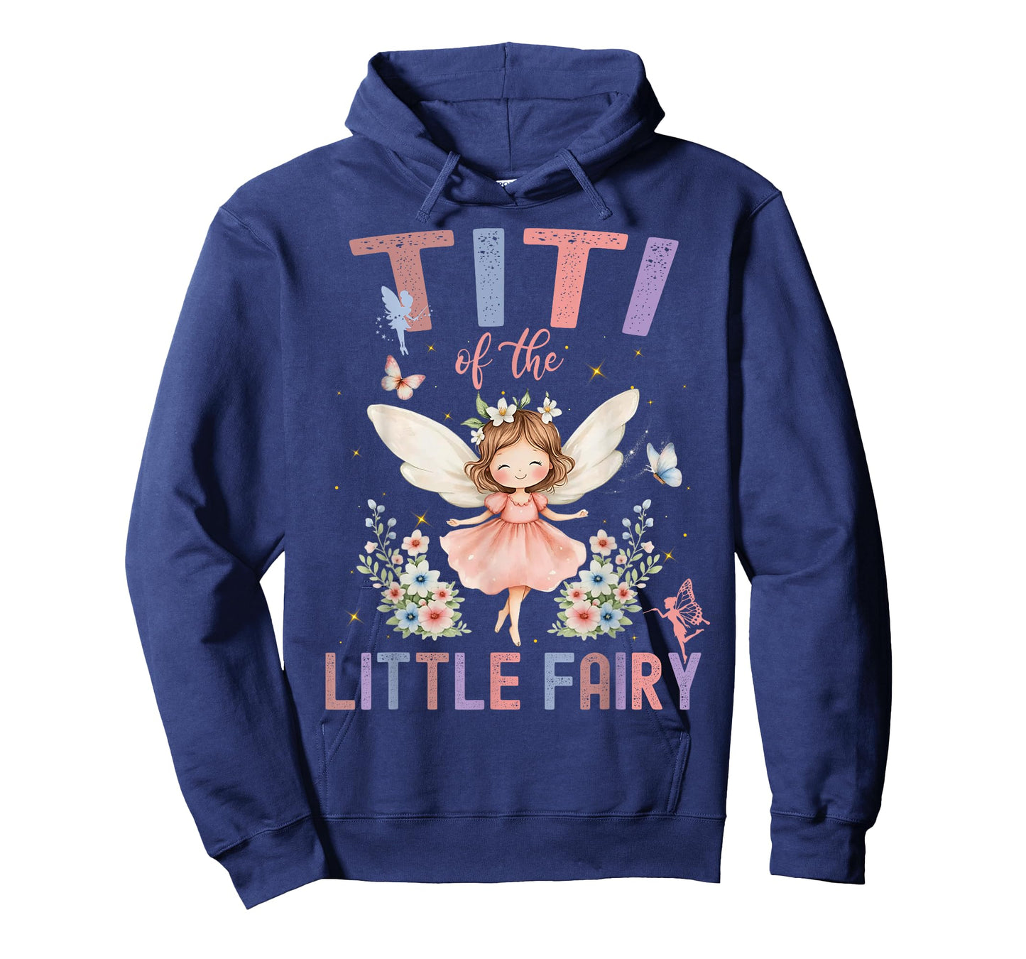 Titi of The Little Fairy First Birthday Girl Family T-Shirt