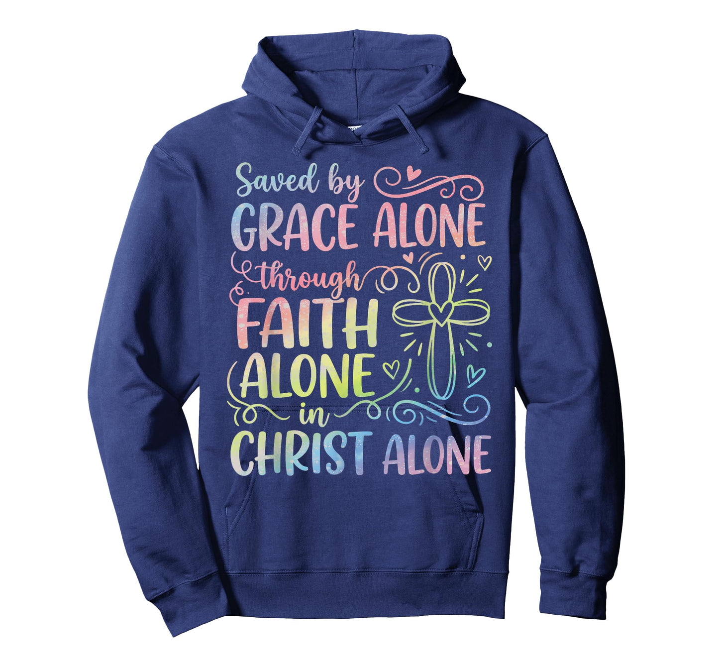 Saved by Grace Alone Solas for Christian Women T-Shirt