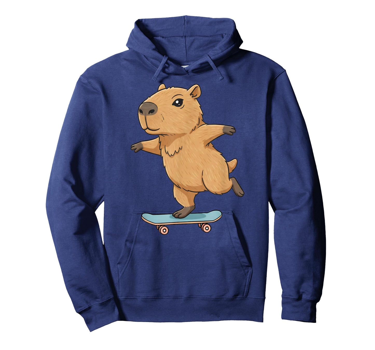 Funny Capybara Skater Skateboard Ballerina Zoo Boys Girls T-Shirt