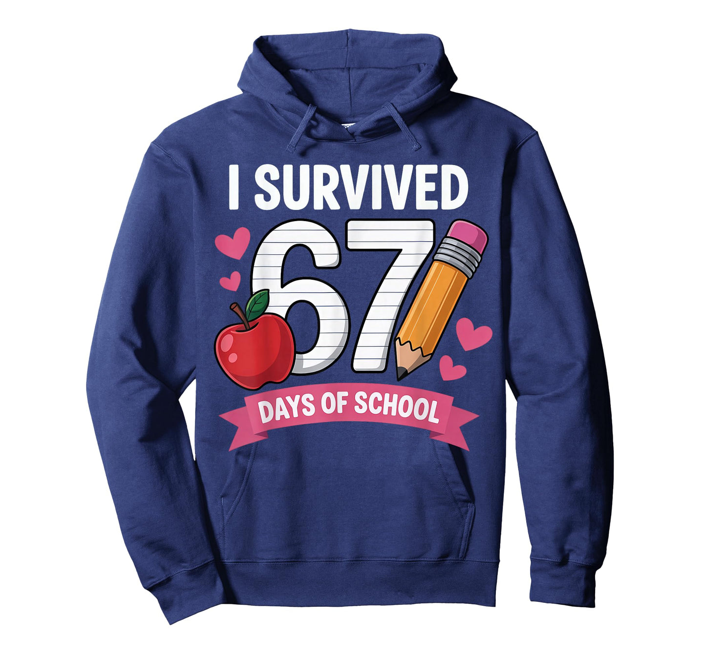 I Survived 67 Days of School Six Seven 6 7 Teacher 67 Days T-Shirt