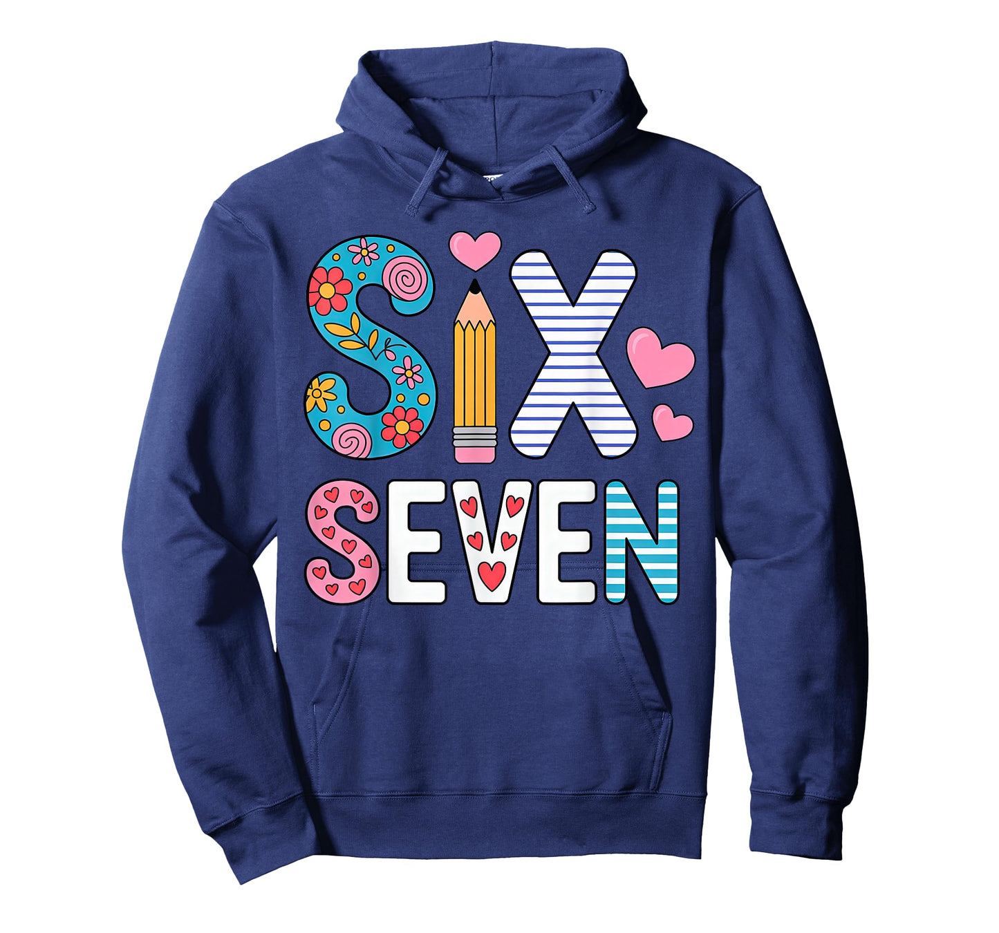 Six Seven 6 7 Meme Teacher T-Shirt