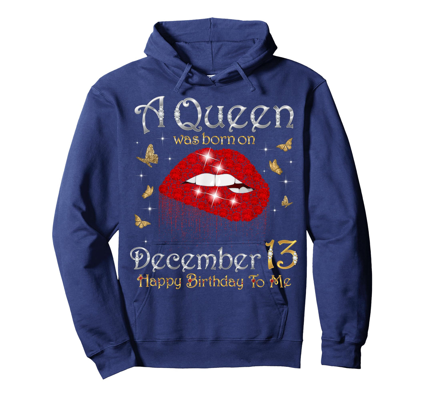 A Queen was Born on December 13 Happy Birthday to Me T-Shirt