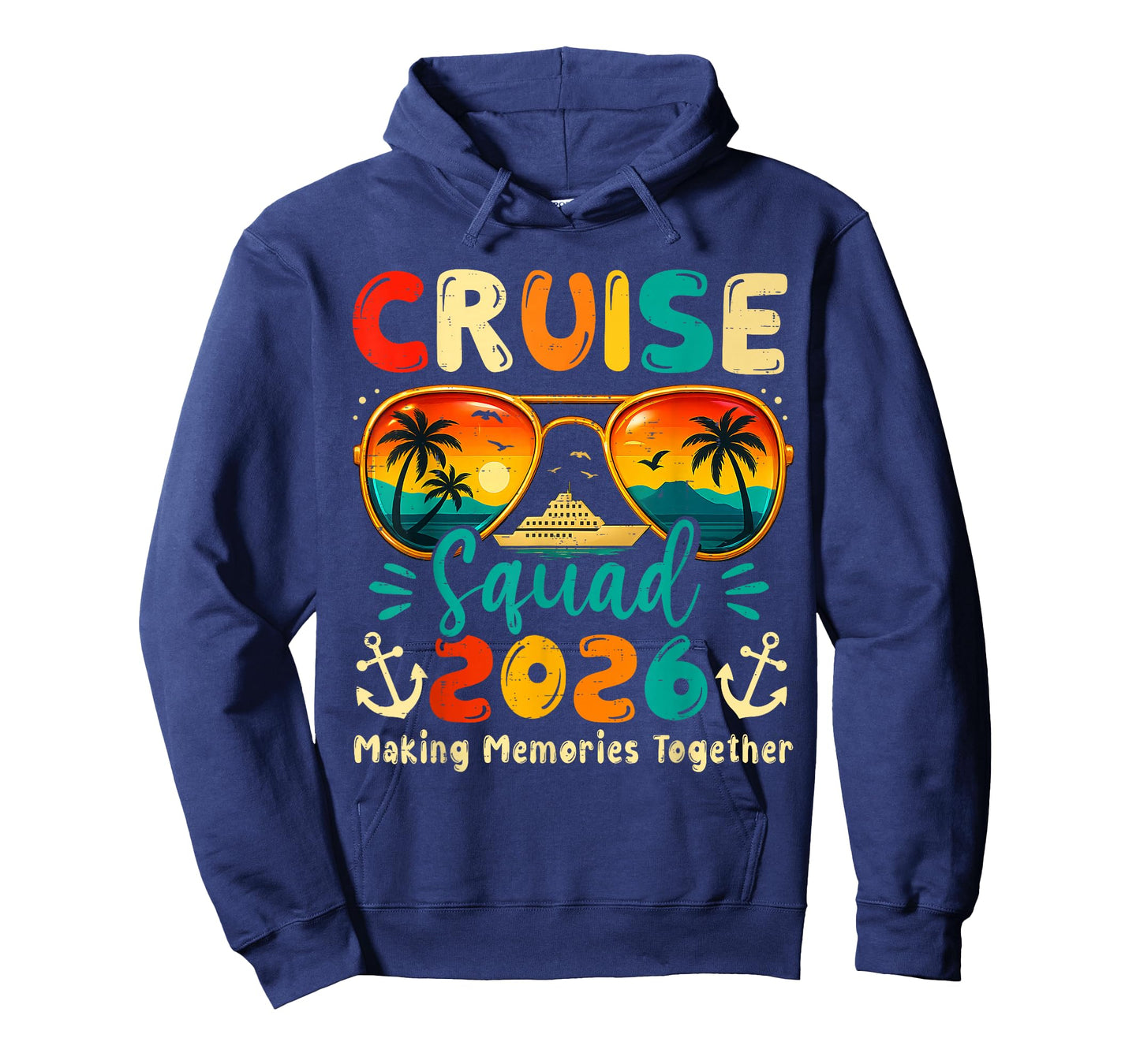 Cruise Squad 2026 Family Group Matching Summer Vacation T-Shirt