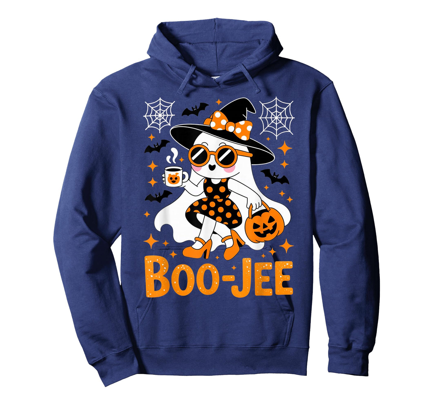 Boo JEE Coquette Leopard Boujee Halloween Ghost T-Shirt