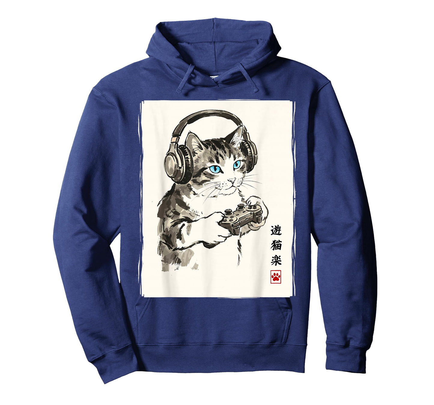 Cat Japanese Video Games Men Women Kids Funny Gamer T-Shirt