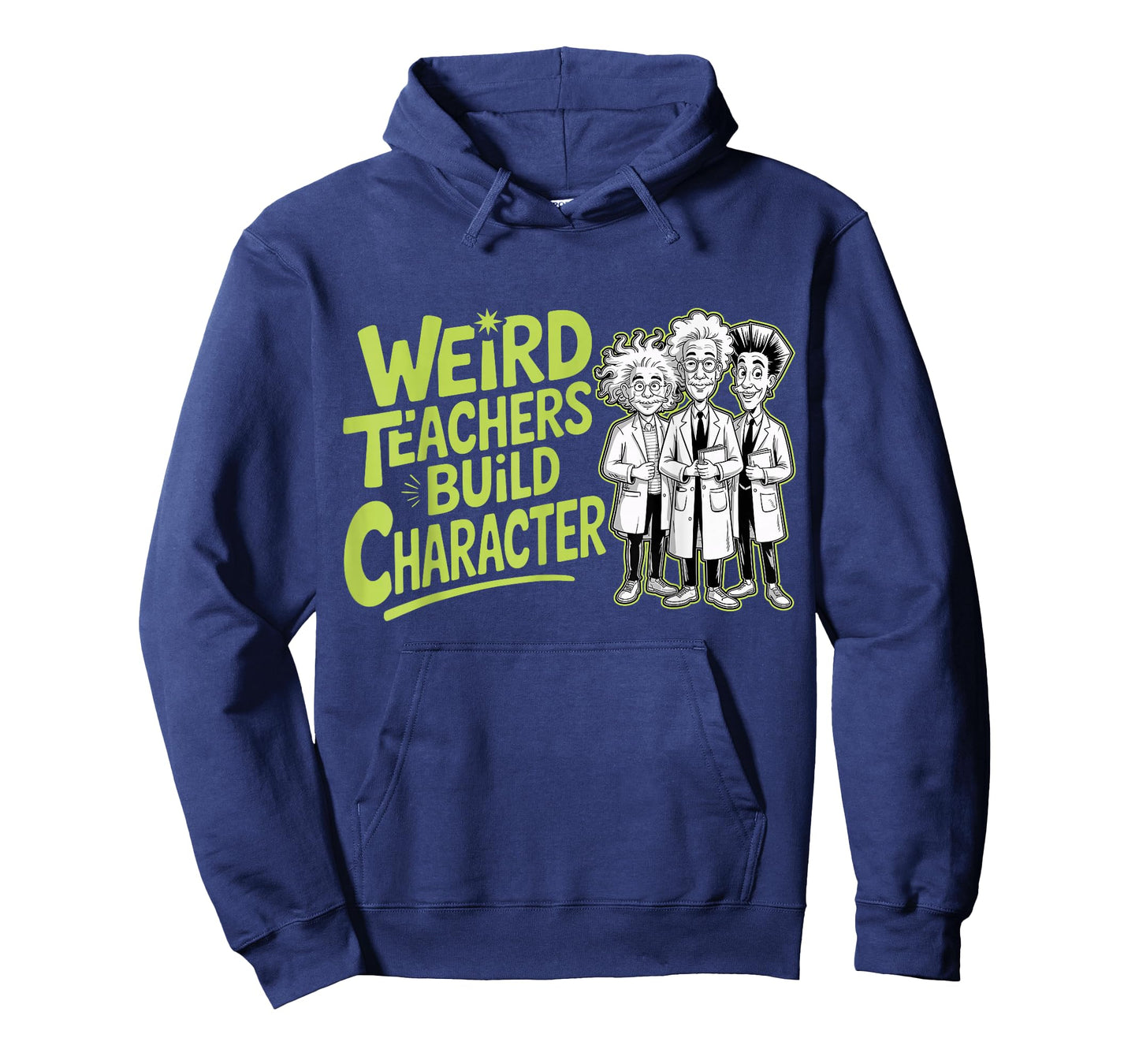 Weird Teachers Build Character Funny Teacher Appreciation T-Shirt
