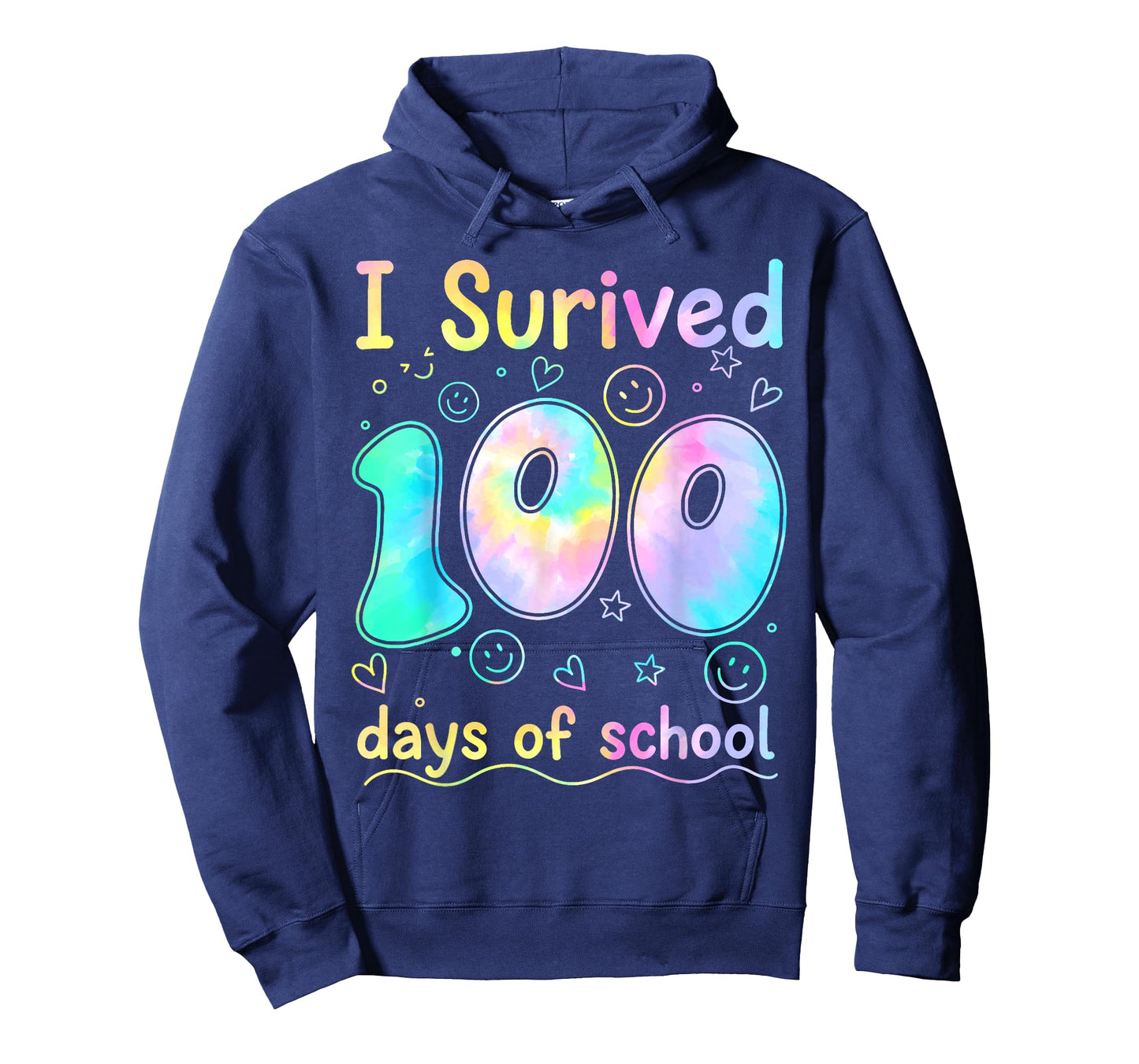 I Survived 100 Days of School Students Teachers 100th Day T-Shirt