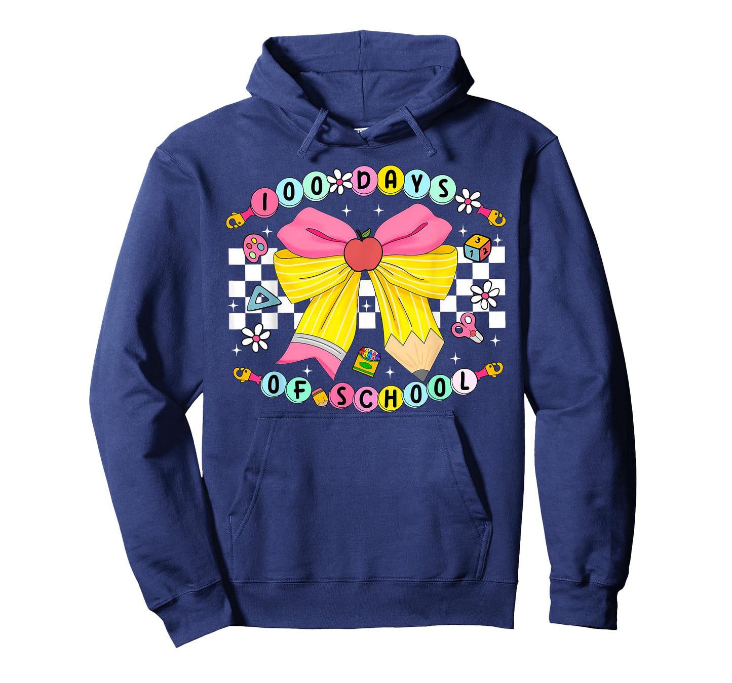 Bracelets 100 Days of School Student Teacher Coquette Bow T-Shirt